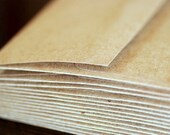 100 A7 Kraft Envelopes: eco-friendly envelopes, recycled envelopes, kraft brown envelopes, A7 envelopes, 5 1/4" x 7 1/4" (13.3 cm x 18.4 cm)