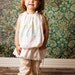 Girls Antique White Eyelet Pillowcase Dress with ribbon detail & Matching Pants