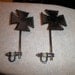 Original 1970's NOS Maltese Cross Motorcycle/Bike Mirrors RARE
