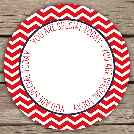 You Are Special Today Plate - Custom Melamine/Plastic Plate Il_570xn