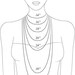 Mama's Sweet Peas in a Pod Personalized Necklace