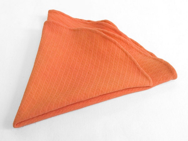 Organic Cotton Pocket Circle in peach