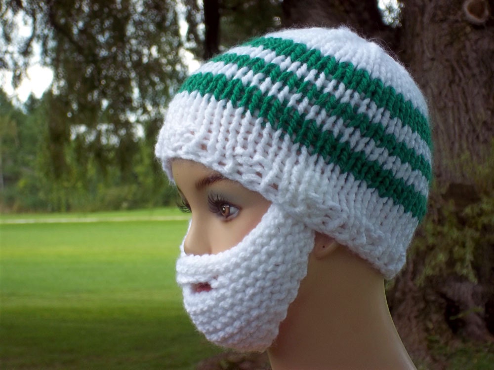 Bearded Beanie  Hat L/XL