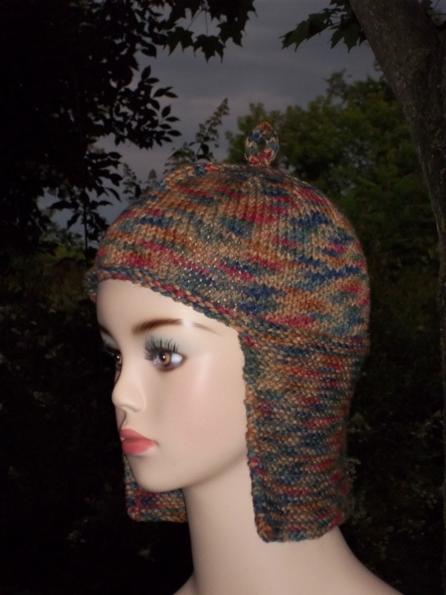 Knit Helmet Hat