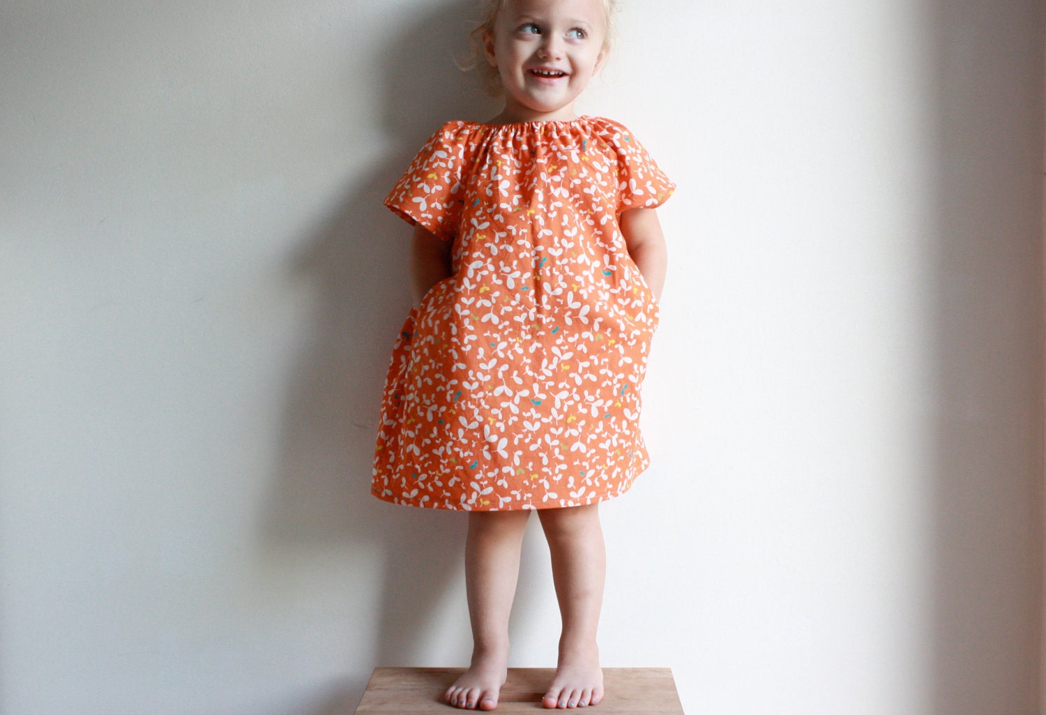 pockets are best dress / pdf sewing pattern 12 months to 5 years