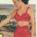 Vintage Bathing Suit Ad(vertisement) 1948 MADEMOISELLE Fashion Magazine Pin Up Girl COLES of CALIFORNIA Swimsuit Bathing Suit Bathers