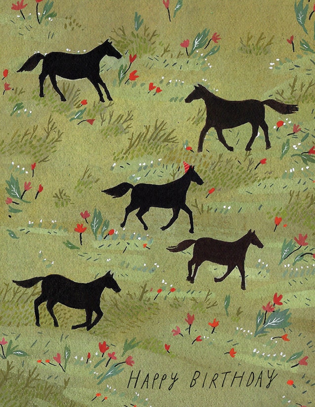 birthday horses