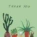 cactus roundup thank you card