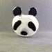 Glass Pipe - Panda Puffer - MADE TO ORDER - Hedcraft Glassworks-