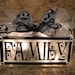 Personalized lighted glass block decor, LOVE