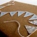 Personalized Mini Pennant Banner from Vintage Maps