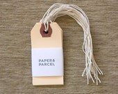 Small Manila Tags - 10