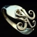 Fork Cuff  Bracelet Made from an Antique Silver Fork FREE SHIPPING