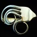 Fork Cuff  Bracelet Made from an Antique Silver Fork FREE SHIPPING