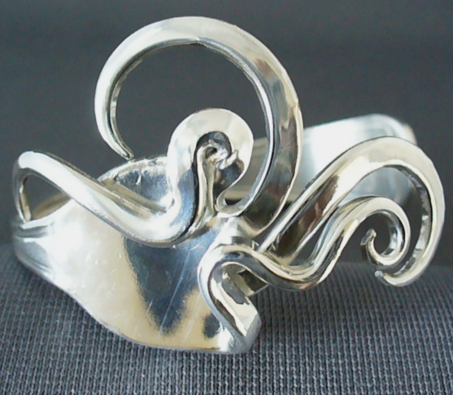 Silverware Fork Bracelet Eco Friendly Upcycled Antique Spoon Jewelry