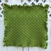 Custom Crochet Ruffles and Dots Baby Blanket You Choose Color