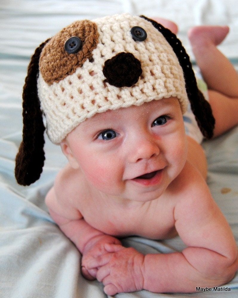 Crochet Dog Hats