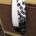 I am 8-bit Guitar Strap - Couch Artist Series - Black and White