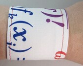 Mathematical/Scientific Formula Geeky Wrist Cuff