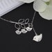 Silver Bird Jewelry, Mama Bird and Babies Necklace, Silver Branch, Baby Birds, Sterling Silver necklace, Mother,Family jewelry