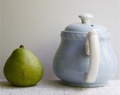 Vintage Kraft Blue Teapot by Homer Laughlin