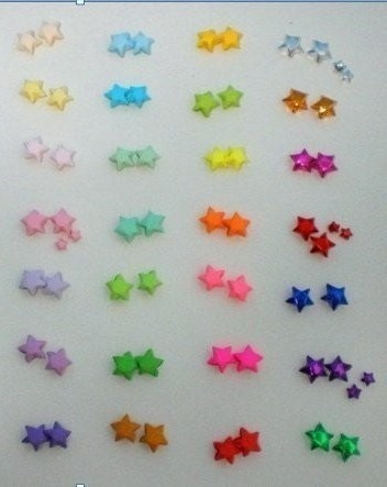 100 Vintage Style Musical Notes Manuscript Origami Lucky Stars - custom order available