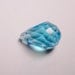 Faceted teardrop crystal briolette beads 12 pcs 11mm by 7mm side drill