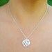 Bridal Necklace, Rhinestone Necklace, Sterling Silver Chain, Wedding Rhinestone Necklace, Rhinestone, Bridal Jewelry, Wedding, DORAH