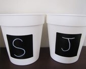 SALE-buy 2 chalkboard Labels get 1 FREE-Chalkboard Tags-Square-Set of 12- 2.24 inches-with chalk