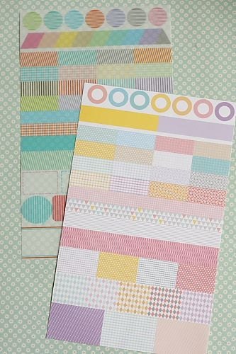Washi Tape Sticker-Stickers-Labels-Deco Stickers-Embellishment-Scrapbooking