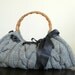 Women's Knit tote handbag, NzLbags Handmade, Handbag, Shoulder Bag, Everyday Bag, Grey Knitted, christmas gift idea, fall autumn fashion
