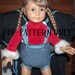 18" doll carrier PDF pattern for 18" dolls