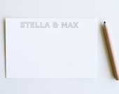 STELLA - Personalized Letterpress Stationery