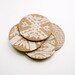 Mojave:  Letterpress Coasters - Set of 4
