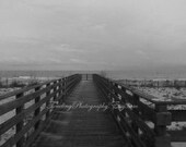 Overcast on Gulf Shores 5x7 Signed Metallic Photograph