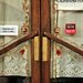 Wood and lace curtains