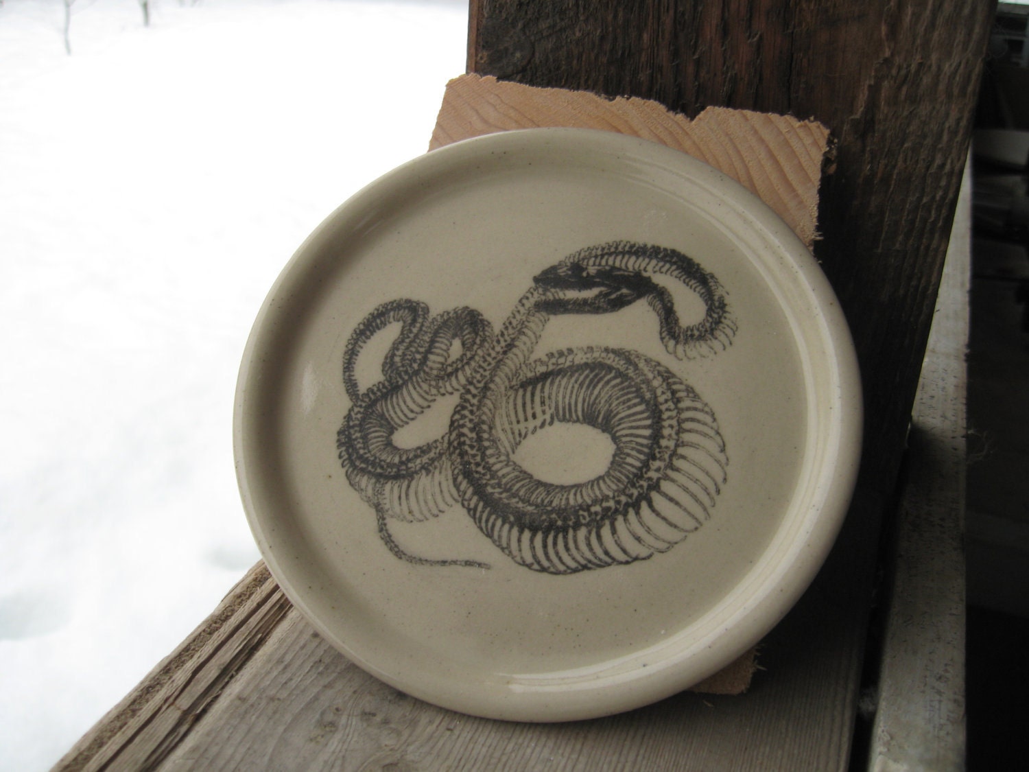 Skeletal Snake plate