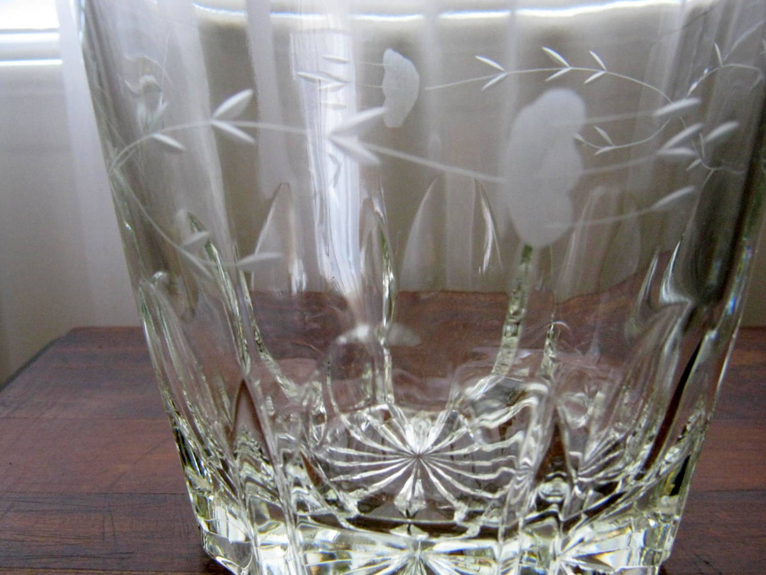 Vintage Princess House Heritage Ice Bucket and Tongs