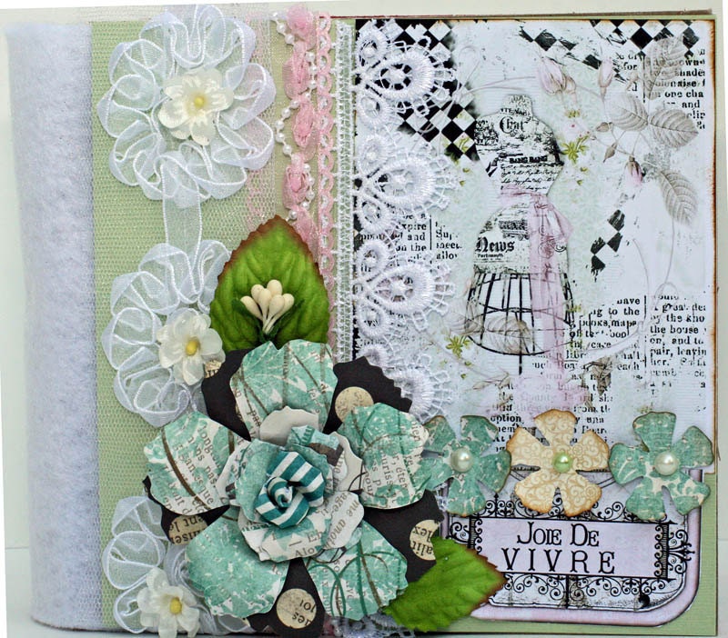Shabby Chic Spring Mini Album