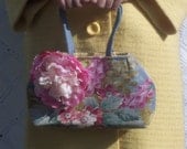 Handbag made using Vintage Fabric by Yours Truly