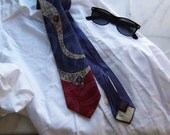 40s Men's Necktie in Classic  William Holden Style