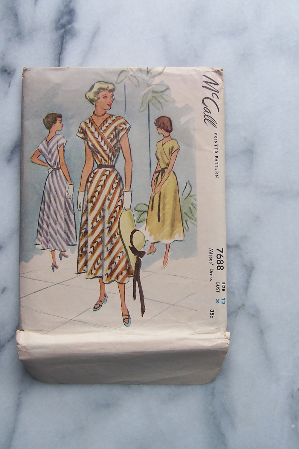 1950s McCall's 'Roman Holiday' Dress Pattern