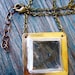 Crystal Pyramid Necklace