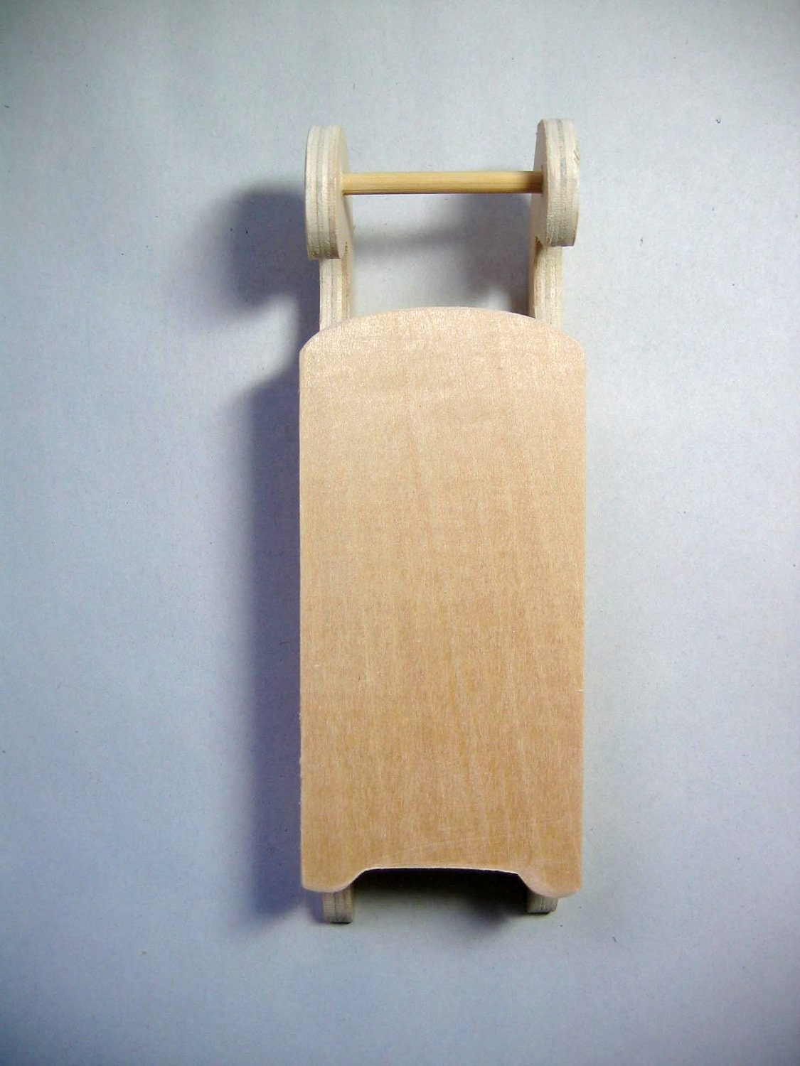 Unfinished Wood, Sled, 7 inch long, for Painting or Crafting, DIY