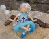 Waldorf inspired Needle felted doll ready to ship
