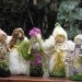 Flower Fairy , lily of the valley, needle felted doll, waldorf inspired