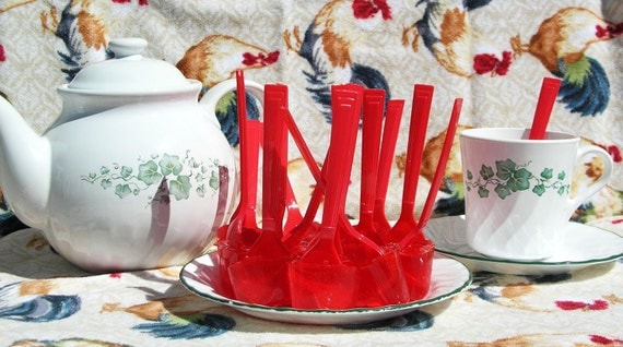 Tea Stir Stick Spoons With Cinnamon or Honey/Lemon Flavored Candy Tea Sweetener