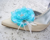 Something Borrowed Something Blue Elegant Shoe Clips