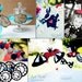 As Seen On Hostess With the Mostess Blog-Alice In Wonderland Party Decoration Pocket Watch/ Clock Set of 5