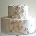 Custom order for Alissa: light gray and cream/white with some shimmer Edible Vintage Vanilla Candy Buttons 150